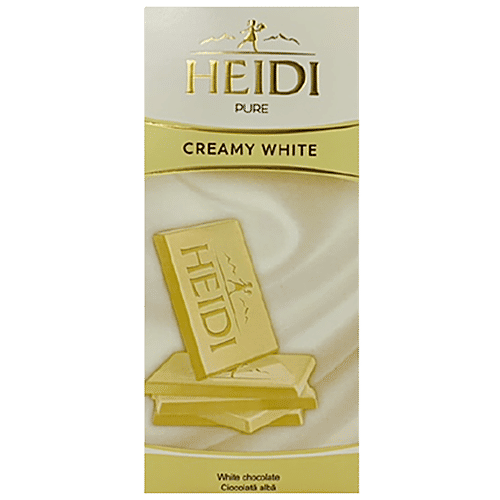 Heidi Pure Chocolate - Creamy White, 80 g  