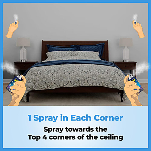 All Out All Night Mosquito Killer Spray - Up To 12 Hours Protection, Lasts 30 Nights, 15 ml  Up To 12 Hours Protection, Lasts 30 Nights, For Mosquito & Fly