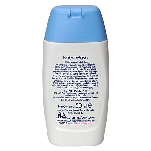 Sebamed Baby Wash - Extra Soft, 50 ml  