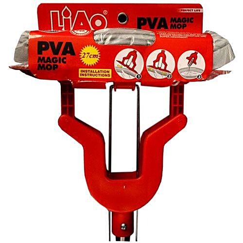 Liao Magic Mop - Heavy Duty PVA Expandable With Steel Stick, 1 pc  