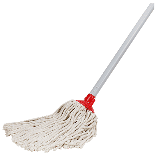 Buy Liao Wet Mop Floor Cleaning Cotton With Steel Stick Medium 1 Pc