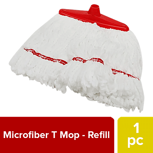 Buy Liao Microfibre Floor Wet Mop/T Mop Refill R130017, For Cleaning
