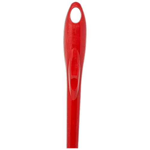 Liao Toilet Cleaning Brush & Caddy Set - Round With Holder, Red, Small, D130034, 1 pc Polypropylene Bristles