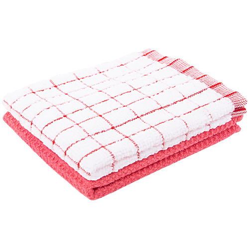 Liao Micro Fibre Cleaning Cloth - G130016, Soft, Super Absorbent, Quick Dry, 30 x 30 cm, Assorted, 2 pcs  Advance Dirt Eating Properties