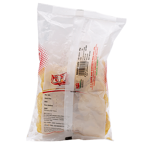 A-1 Chips Banana Chips, 80 g  