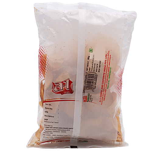 A-1 Chips Tapioca Chips Chilly, 80 g  