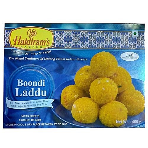 Buy Haldiram's Nagpur Boondi Laddus Online at Best Price of Rs null