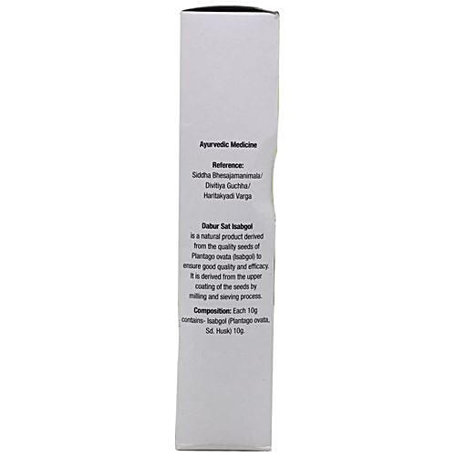 Dabur Sat Isabgol - Effective Relief From Constipation, 200 g  