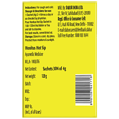 Dabur Hot Sip - Ayurveda Khada, 30 satchets  