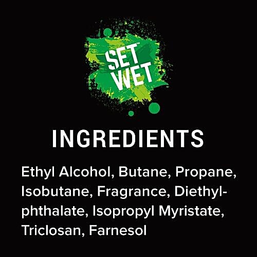 Set Wet Spunky Avatar Perfume Spray, 120 ml  