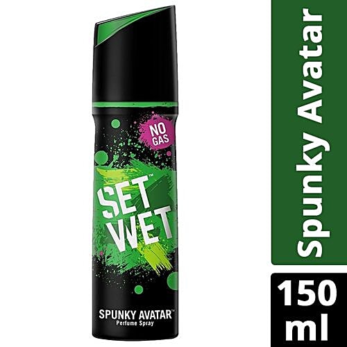 Set Wet Spunky Avatar Perfume Spray, 120 ml  