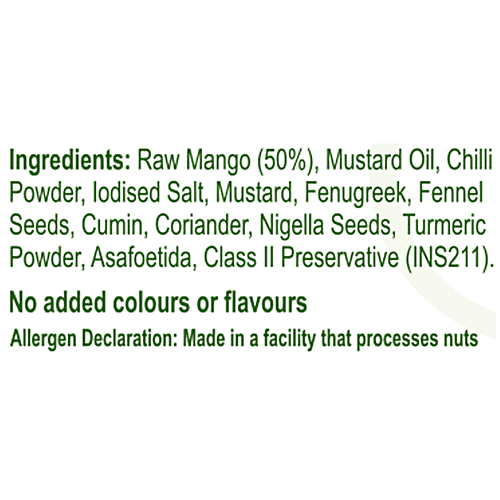 Homepick Pickle - Punjabi Mango, 250 g Bottle 