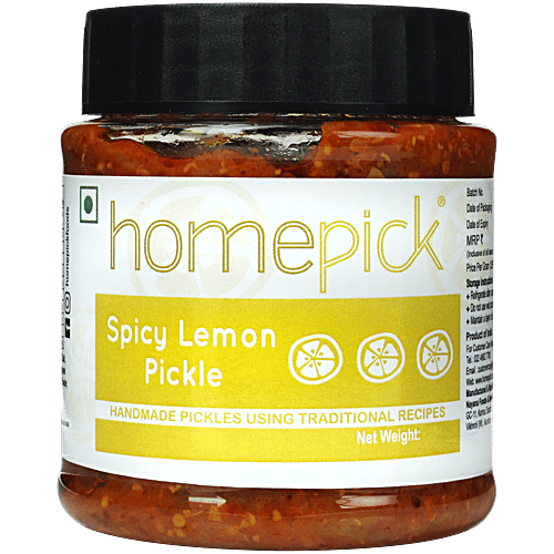 Homepick Pickle - Spicy Lemon, 250 g Bottle