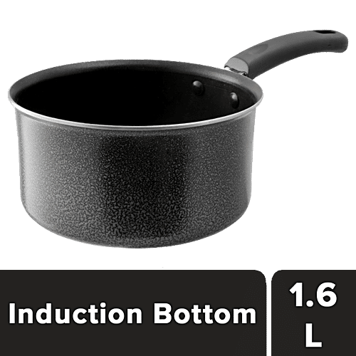 Buy Le Kaviraj Sauce Pan Non Stick Induction Base 16 Cm Online At Best
