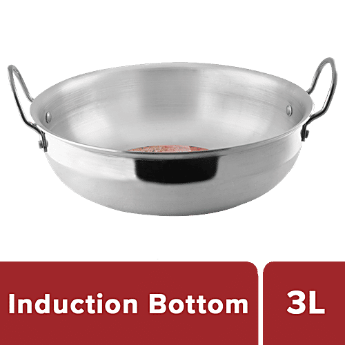 Buy Le Kaviraj Aluminium Kadai Induction Base 3 Ltr Online At Best