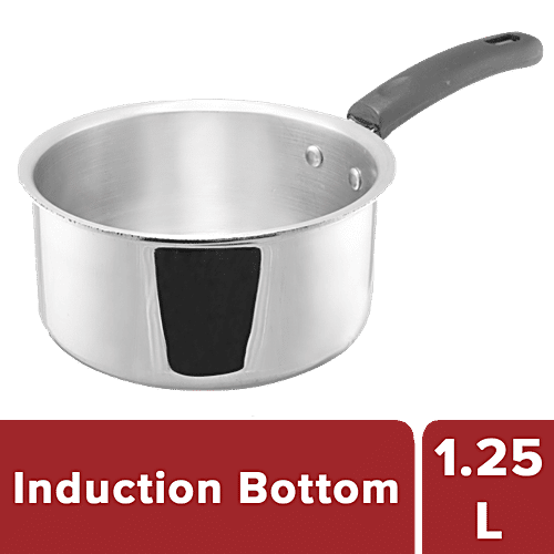 Buy Le Kaviraj Aluminium Sauce Pan Induction Base 125 L Online At Best