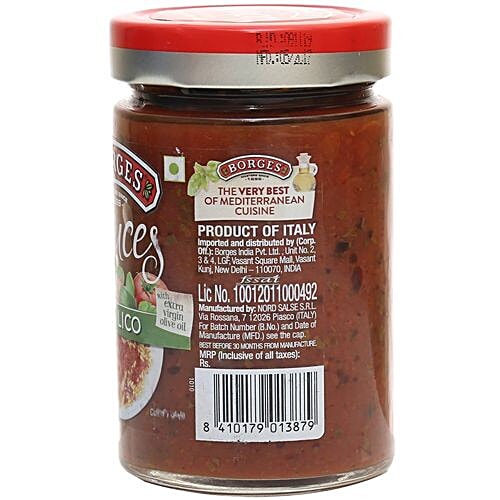 BORGES Pasta Sauce - Basilico, 300 g  