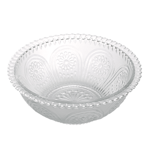 Glass Ideas  Savoury Pudding Set/Dryfruit Serving Bowl, 7 pcs  