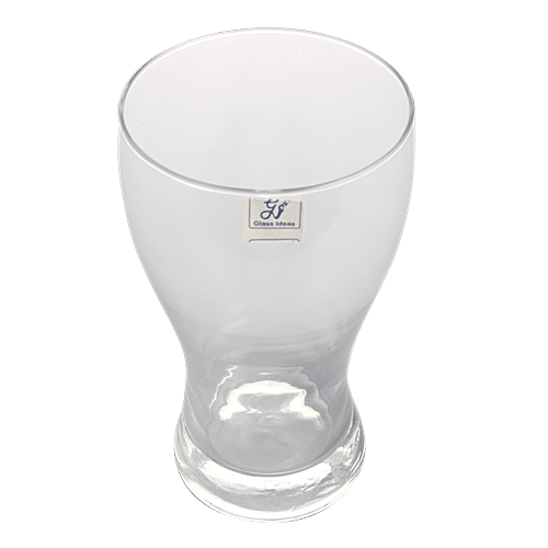 Glass Ideas  Juice/Water/ Beer Crystal Glass Tumbler - Potirio, 200 ml (Set of 4) 
