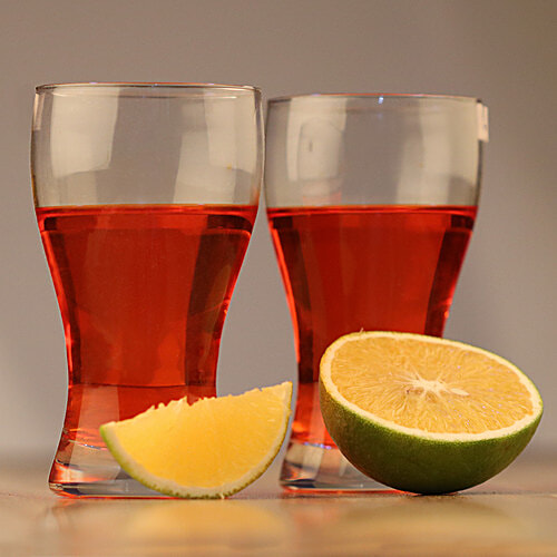 Glass Ideas  Juice/Water/ Beer Crystal Glass Tumbler - Potirio, 200 ml (Set of 4) 