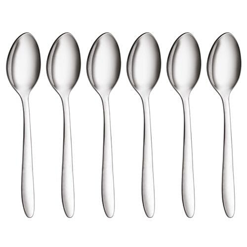 Buy Shri Sam Spoon Set Coffee Hk Steel 6 Pcs Online At Best Price of Rs