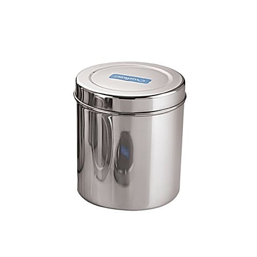 Neelam Diamond Stainless Steel Canister/Deep Dabba/Storage Container - No.15, 3.65 L  