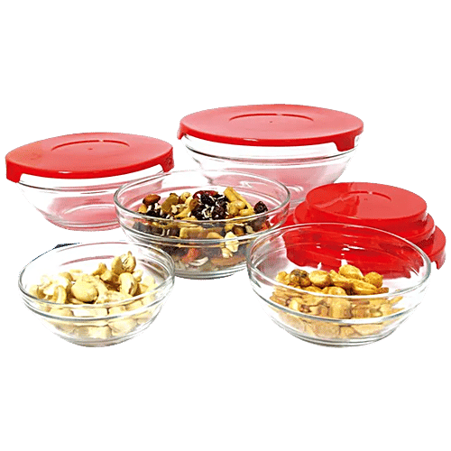 Buy Roxx Kitchen Storage Bowl Set Premium Quality, Round, Strong & Durable Online at Best