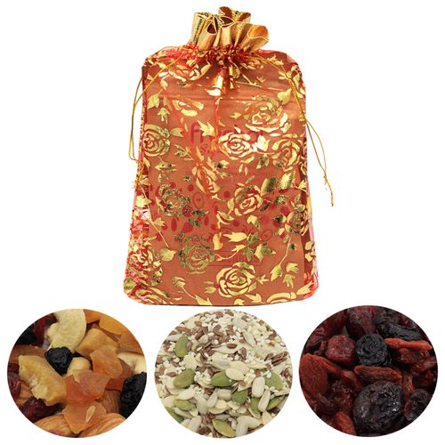 Fresho Signature Assorted Just Berries & Seeds, 150 g Pack of 3 Dehydrated Candied Fruit, No Added Preservatives