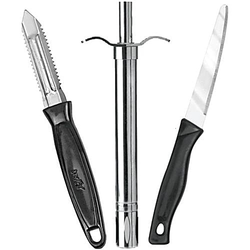 Buy Anjali Utility Set Veg Knife Lighter Peeler 3 Pcs Online At Best