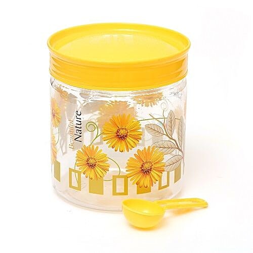 Buy Saaj Maxx Pet Container Yellow 800 Ml Online At Best Price of Rs