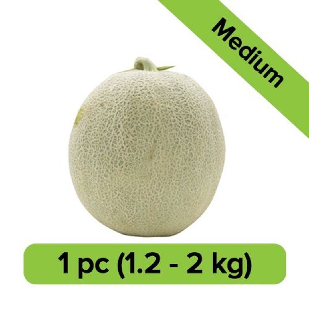 Fresho Muskmelon -  Netted Medium, 1 pc 1.2 - 2 kg