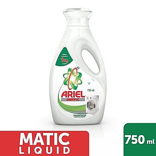 Buy Ariel Matic Liquid Detergent 750 ml Online at Best Price. of Rs 260