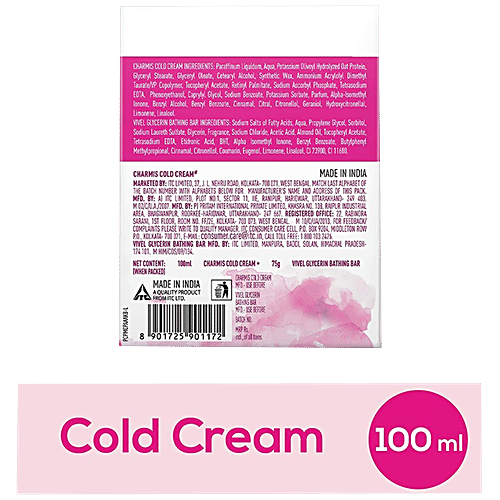 Charmis Deep Nourishing CC + Vivel Glycerin Bathing Bar, 100 ml + 75 g Carton 