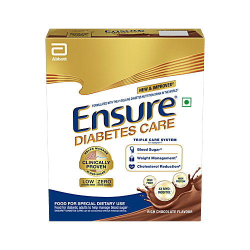 Ensure Diabetes Care Rich Chocolate Flavoured Nutrition Drink, 200 g