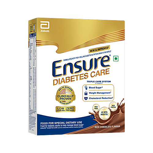 Ensure Diabetes Care Rich Chocolate Flavoured Nutrition Drink, 200 g