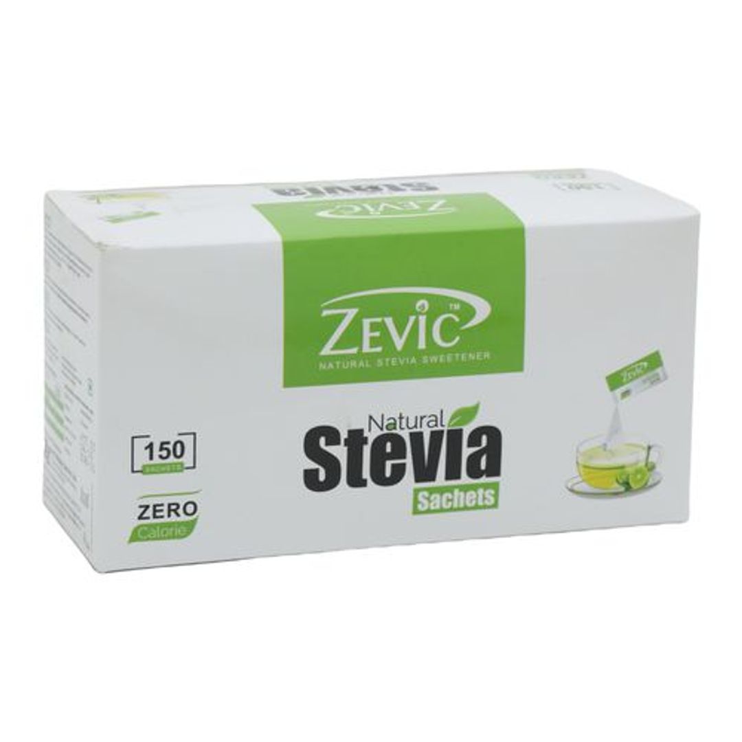 Zevic Stevia Sachets, 150 Sachets Carton