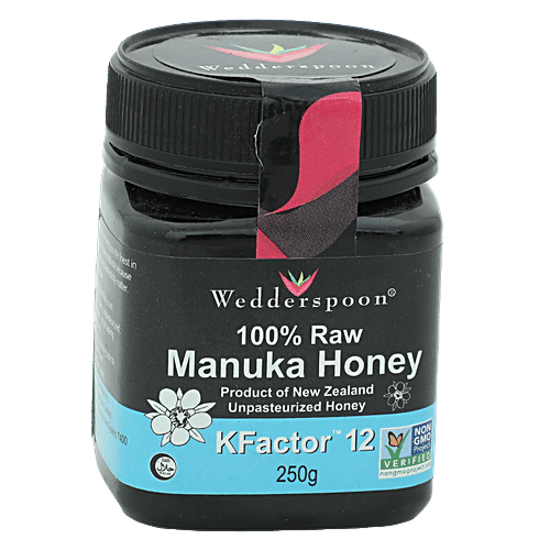 Buy Wedderspoon Raw Manuka Honey K Factor 12 250 Gm Online At Best Price of Rs 3500 bigbasket