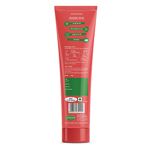 Wingreens Farms Cheesy Ketchup, 130 g  