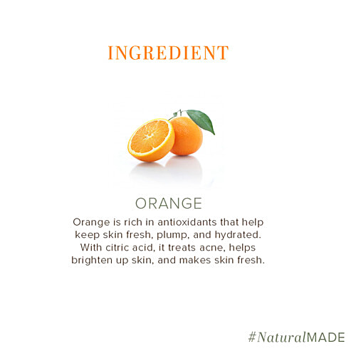 Khadi Natural Orange Handmade Soap - Exfoliates Skin, 125 g  