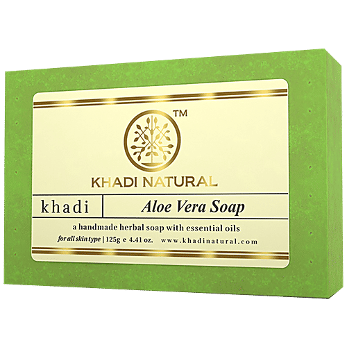 Buy Khadi Natural Soap Aloevera 125 Gm Online At Best Price of Rs 85.50 bigbasket