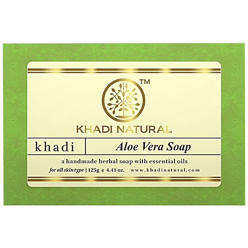 Buy Khadi Natural Soap Aloevera 125 Gm Online At Best Price of Rs 79.2