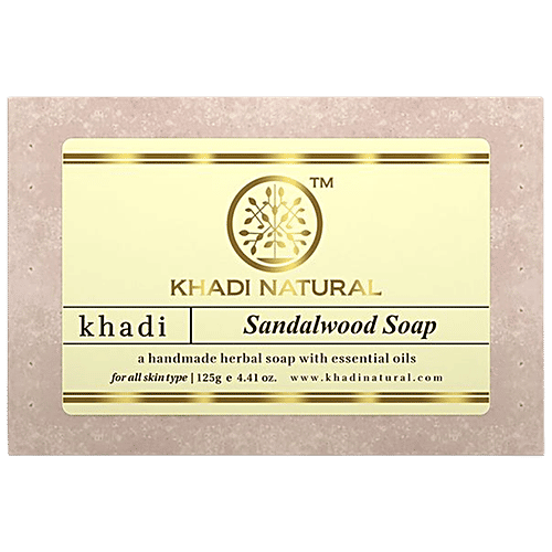 Buy Khadi Natural Soap Sandalwood 125 Gm Online At Best Price of Rs 85.