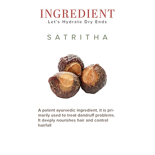 Khadi Natural Satritha Hair Cleanser - Nourishes & Strengthen Hair, 210 ml  