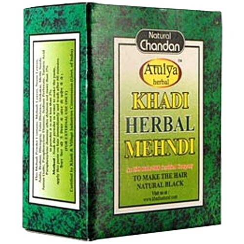 Khadi Natural Mehndi, 100 g Black 