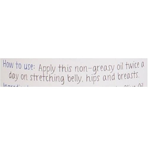 The Moms Co Natural Stretch Oil - Soothes & Moisturizes Stretching Skin, With Seabuckthorn, Rosehip & Jojoba Oil, 100 ml  