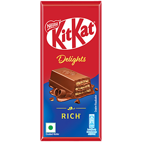Nestle KitKat Delights Rich Coated Wafer, 50 g  