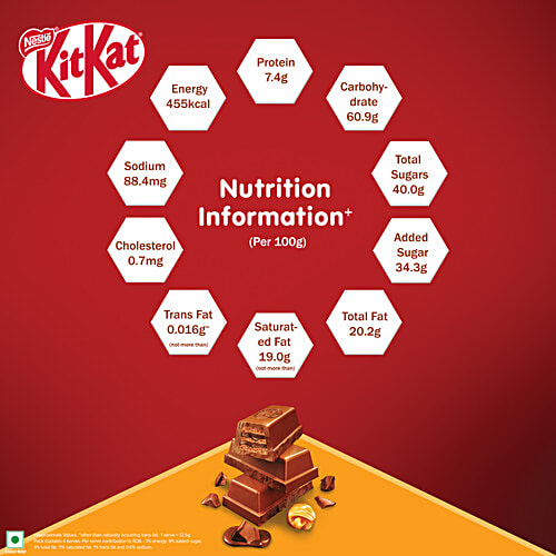 Nestle  Kitkat Dessert Delight Divine Choco Pudding Wafer Coated With Milk Chocolate Tablets, 50 g  