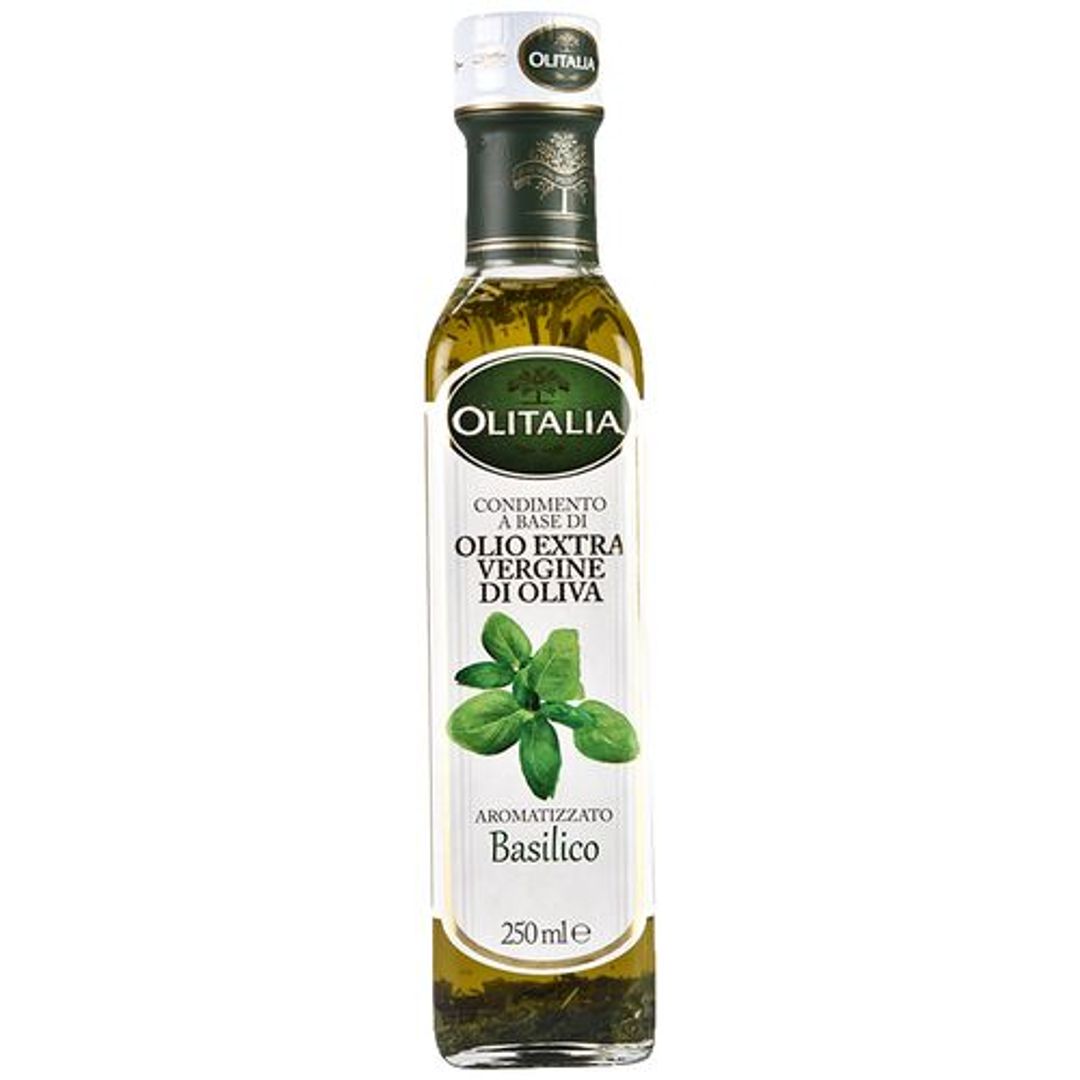 Olitalia Basilico Extra Virgin Olive Oil, 250 ml Bottle