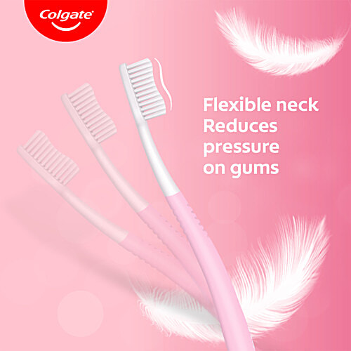 Colgate Gentle Sensitive Soft Bristles Toothbrush, 4 pcs  