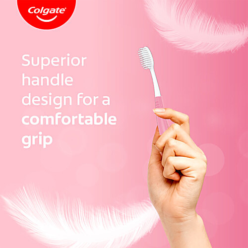 Colgate Gentle Sensitive Soft Bristles Toothbrush, 4 pcs  